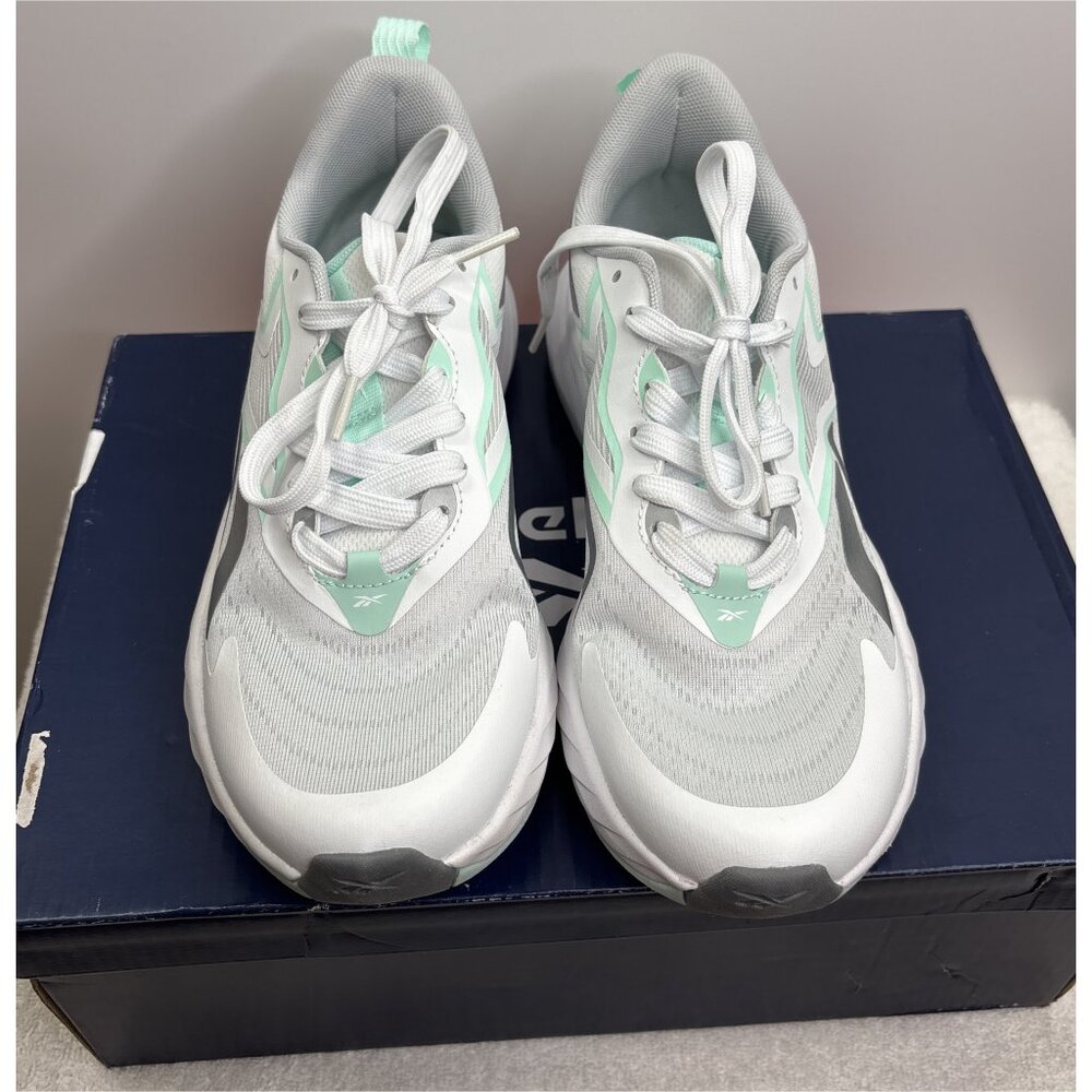 Reebok Verse Women's Athletic Shoes Size 8.5 Ortholite Insole White/Aqua/Grey